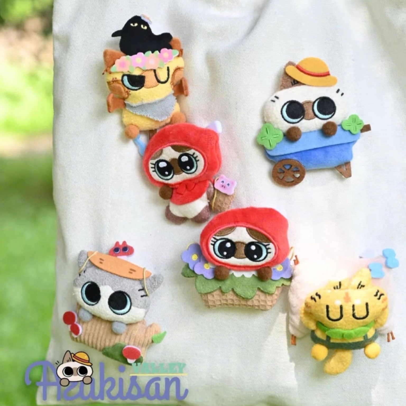 Azukisan Valley – Plush Brooches Blind Box